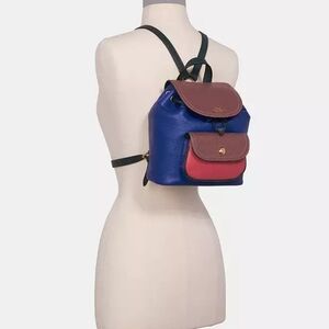 Pennie Coach Colorblock Mini Backpack.
